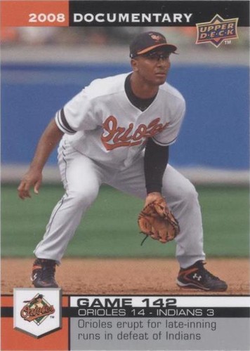 2008 Upper Deck Documentary - Melvin Mora #4182