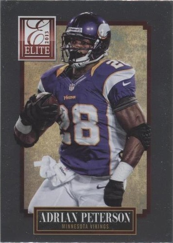 2013 Panini Elite Adrian Peterson #57