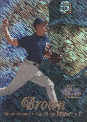 1998 Flair Showcase - Kevin Brown #82