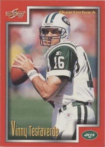 1999 Score Vinny Testaverde #166