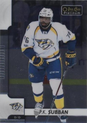 2017-18 O-Pee-Chee Platinum - P. K. Subban #20