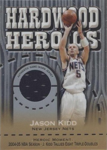 2005-06 Topps Chrome - Jason Kidd #HH-JK