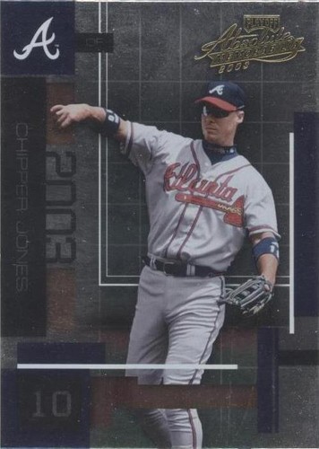 2003 Playoff Absolute Memorabilia - Chipper Jones #7