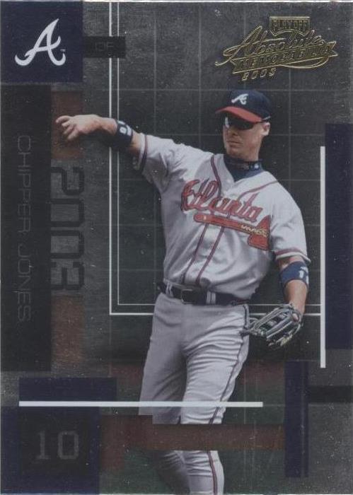 Playoff Absolute Memorabilia 2003 - Chipper Jones #7