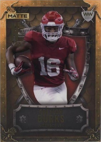 2022 Wild Card MATTE National Convention Treylon Burks #WWN-25