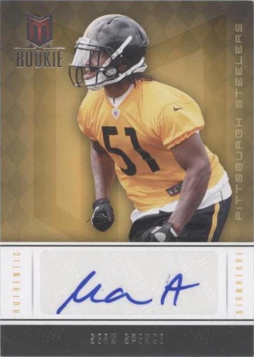 2012 Panini Momentum Sean Spence #229