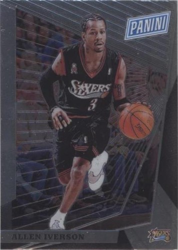 2018 Panini The National VIP Allen Iverson Cracked Ice Prizm