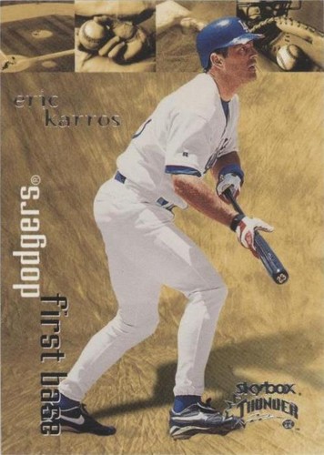1999 Skybox Thunder - Eric Karros #107