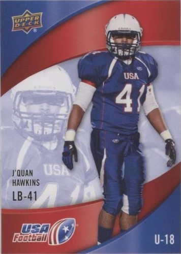 2013 Upper Deck USA Football J'quan Hawkins #29