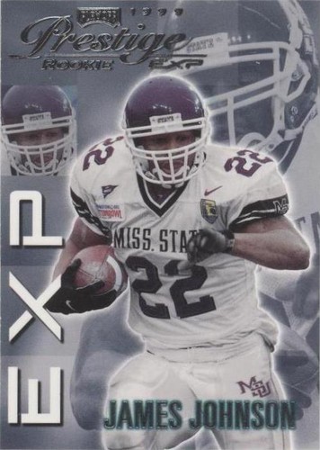 1999 Playoff Prestige EXP James Johnson #EX10
