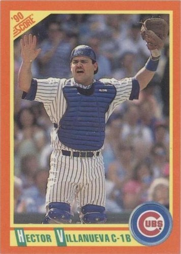 1990 Score Rookie & Traded - Hector Villanueva #98T