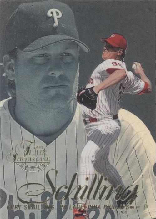 1997 Flair Showcase - Curt Schilling #138 Row 2 for sale 1997 Flair Showcase - Curt Schilling #138 Row 2 for sale