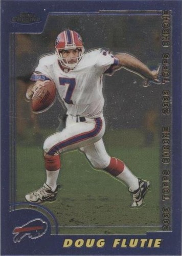 2000 Topps Chrome Doug Flutie #140