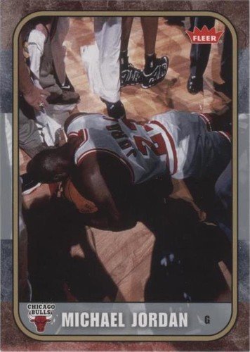 2007-08 Fleer Michael Jordan - Michael Jordan #50