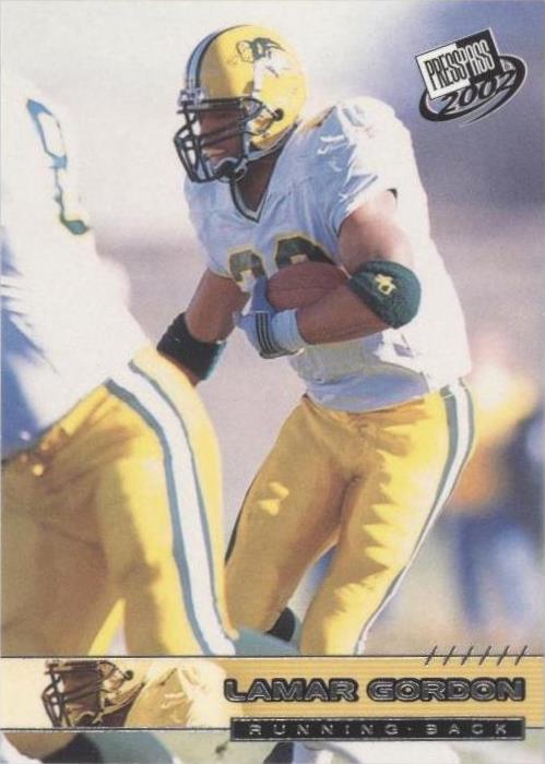 2002 Press Pass Lamar Gordon #13