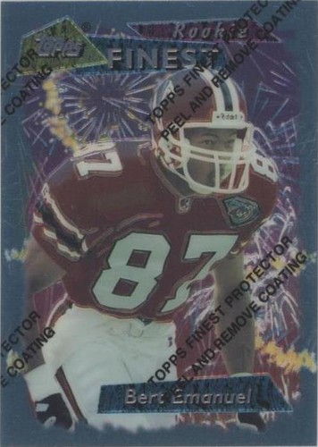 1995 Topps Finest Bert Emanuel #12