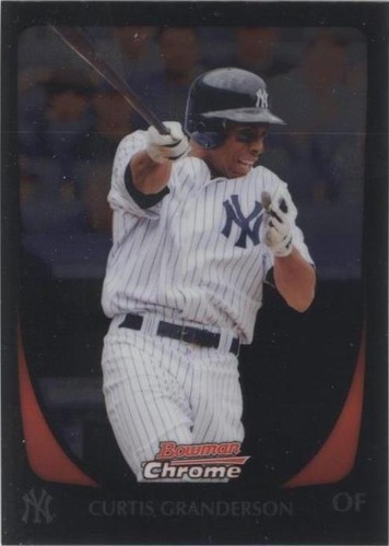 2011 Bowman Chrome - Curtis Granderson #17