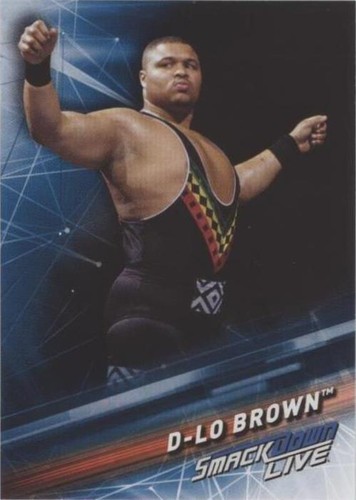 2019 Topps WWE Smackdown - D'Lo Brown #71