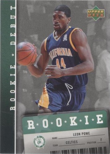 2006-07 Upper Deck Rookie Debut - Leon Powe #123