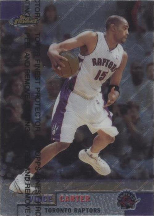 Topps Finest 1999-00 - Vince Carter #215