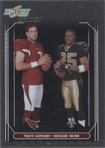 2006 Score Select Matt Leinart Reggie Bush #328