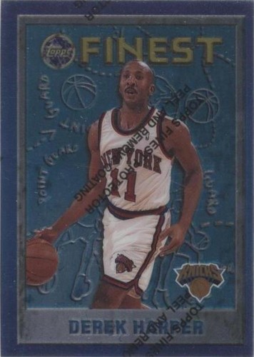 1995-96 Topps Finest - Derek Harper #54