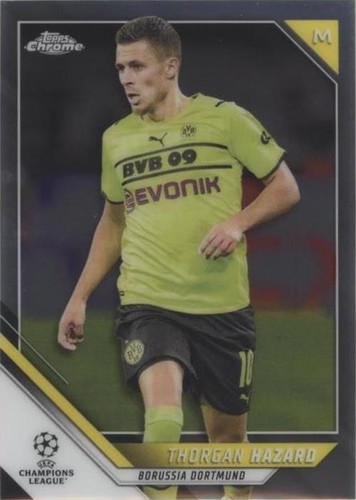 2021-22 Topps Chrome UCL Thorgan Hazard #49