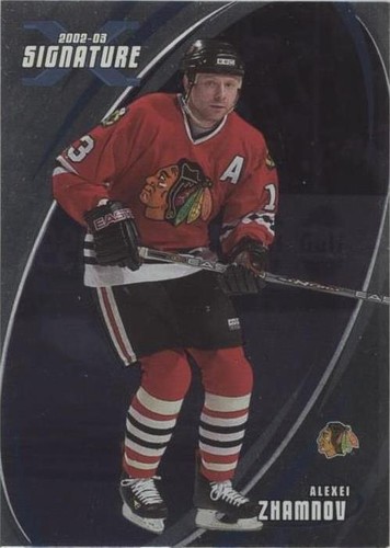 2002-03 In the Game Be A Player Signature Series - Alex Zhamnov #002