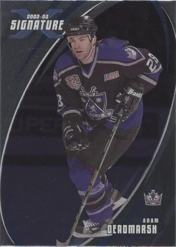 2002-03 In the Game Be A Player Signature Series - Adam Deadmarsh #019