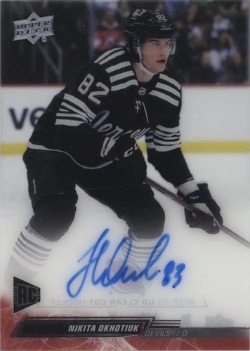 2022-23 Upper Deck Clear Cut - Nikita Okhotyuk #CC-NO