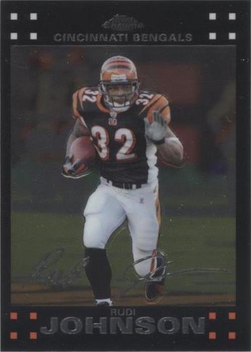 2007 Topps Chrome Rudi Johnson #TC121
