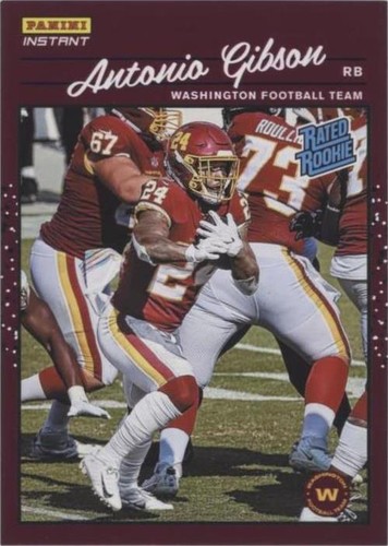 2020 Panini Instant NFL Antonio Gibson #RR27
