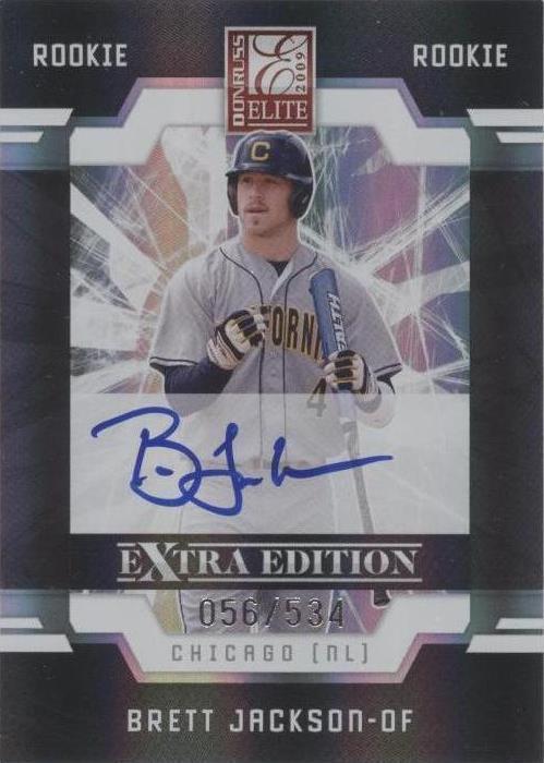 2009 Donruss Elite Extra Edition - Brett Jackson #58