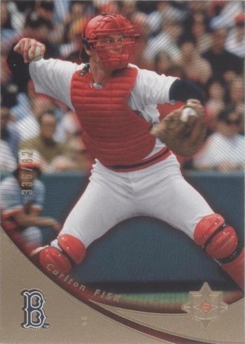 Carlton Fisk #'d /825 - 2005 UD Ultimate Signature Edition
