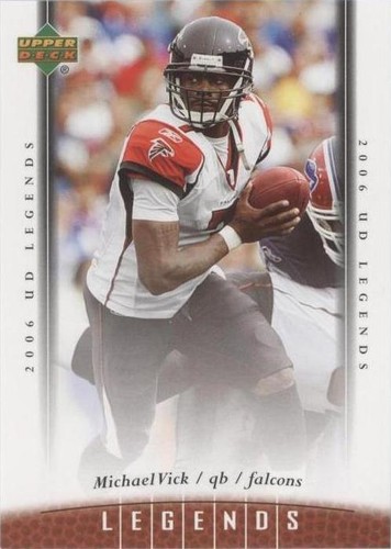 2006 UD Legends Michael Vick #90