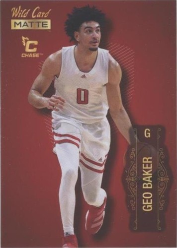 2022-23 Wild Card Matte Draft - Geo Baker #MB-25