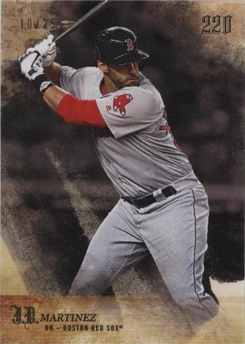 2018 Topps X Bryce Harper 220 Second to None - J.D. Martinez #9A