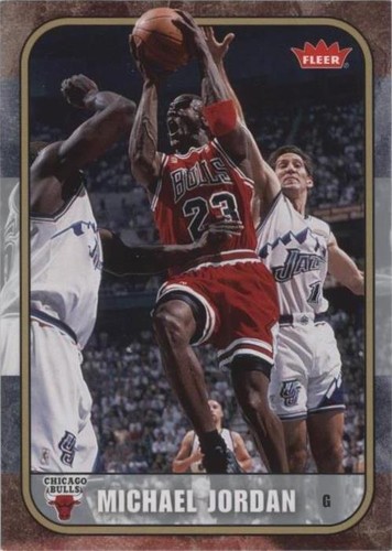 2007-08 Fleer Michael Jordan - Michael Jordan #65