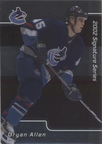 2001-02 In the Game Be A Player Signature Series - Bryan Allen #077