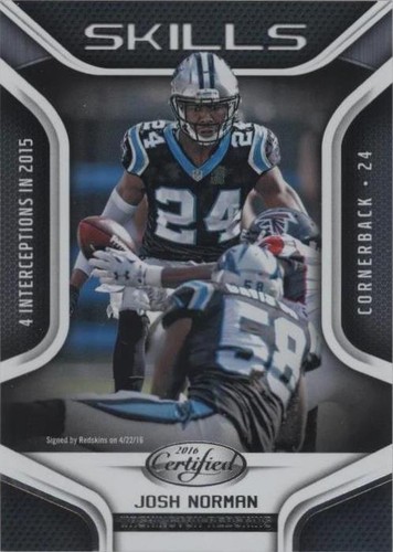2016 Panini Certified Josh Norman #26