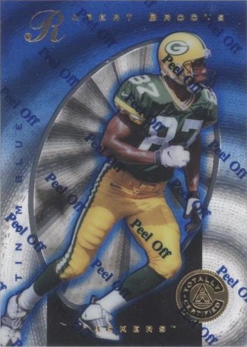 1997 Pinnacle Totally Certified Robert Brooks #54