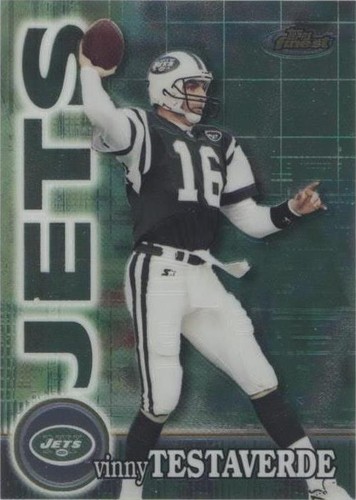 2000 Topps Finest Vinny Testaverde #6