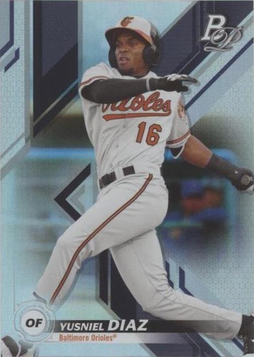 2019 Bowman Platinum - Yusniel Diaz #TOP-23