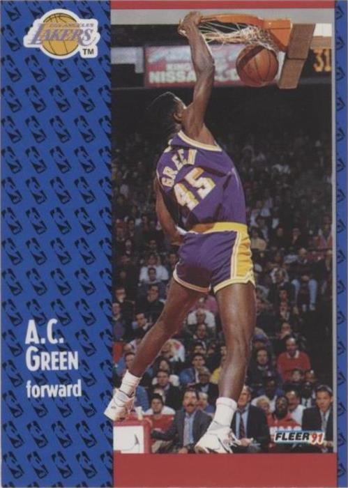 Fleer 1991-92 - A.C. verde #99