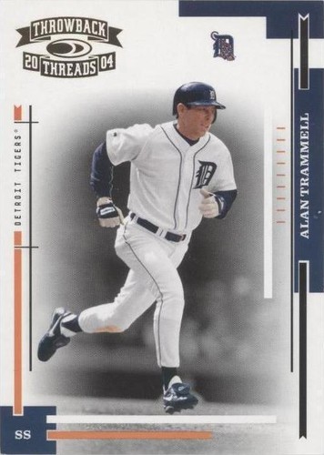 2004 Donruss Throwback Threads - Alan Trammell #213