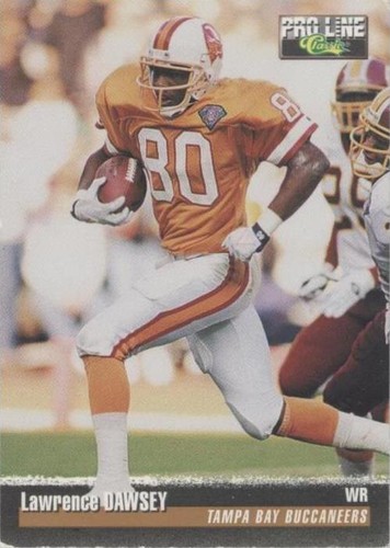 1995 Classic Pro Line Lawrence Dawsey #350