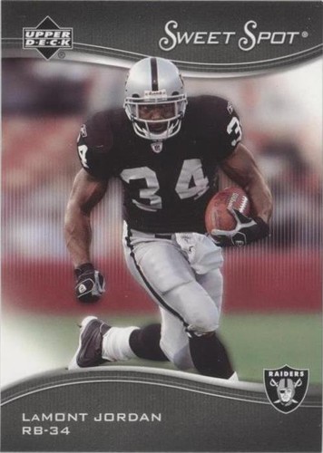 2005 Upper Deck Sweet Spot LaMont Jordan #69