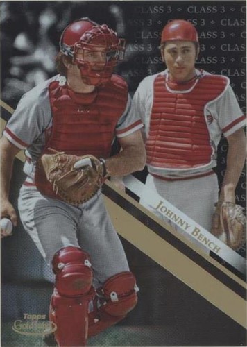 2019 Topps Gold Label - Johnny Bench #82