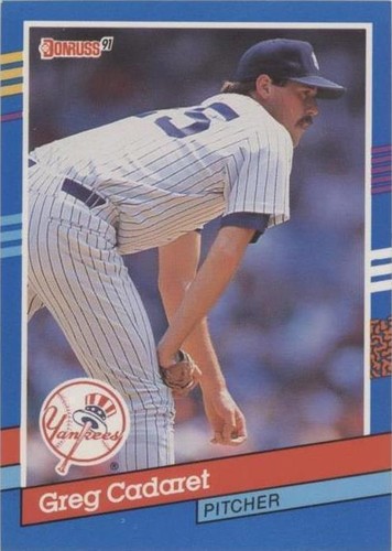 1991 Donruss - Greg Cadaret #236