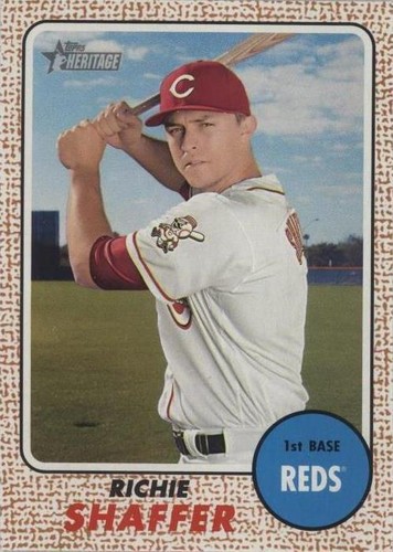 2017 Topps Heritage - Richie Shaffer #102